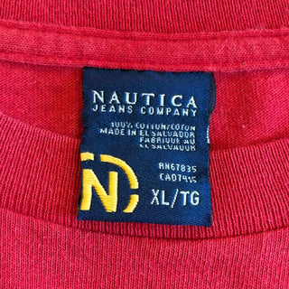 ～00's NAUTICA JEANS COMPANY ロゴプリント Tシャツ