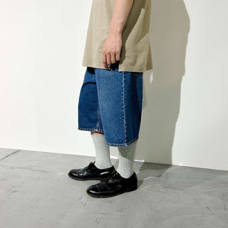 00's NAUTICA デニム ワイド ショーツ