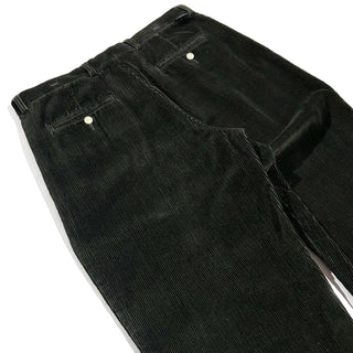 00's NAUTICA オリーブ コインポケット ワイド ２タック 太畝 コーデュロイ パンツ
