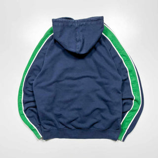 00's NIKE ライン センタースウォッシュ フリーダムスリーブ スウェット パーカ