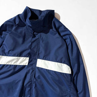 00's NIKE ワンポイント フロントライン ナイロン ジャケット