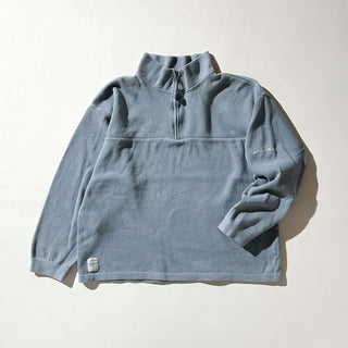00's NIKE パステルブルー ハーフジップ ニット セーター ニットソー