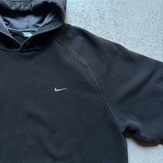00's NIKE サイドスウッシュ ラグラン フェード スウェット パーカー