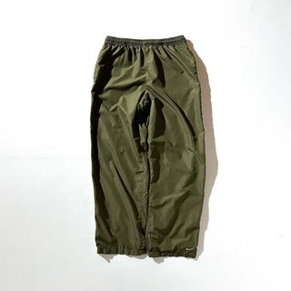 00's NIKE オリーブ ドローコード シェル パンツ