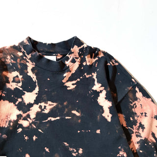 00's NIKE ブリーチ モックネック カットソー