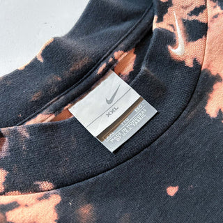 00's NIKE ブリーチ モックネック カットソー