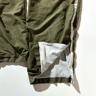 00's NIKE オリーブ ドローコード シェル パンツ