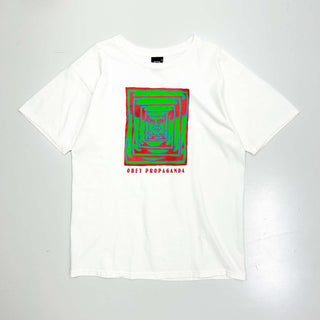 00's OBEY フラクタル グラフィック プリントTシャツ