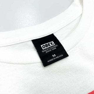 00's OBEY フラクタル グラフィック プリントTシャツ