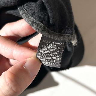 00's OLD NAVY ブラック ベロア ブルゾン ジャケット