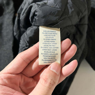 00's OLD NAVY 裏キルティング ダブルジップ ウール ジャケット