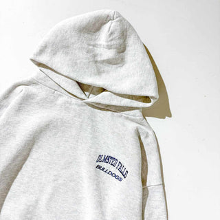00's "OLMSTEAD FALLS BULLDOGS" ワンポイント スウェット パーカ