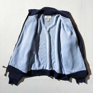 00's ORVIS フェイクスエード ショルダー ドライバーズ ニット