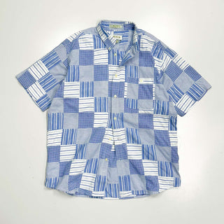 00's ORVIS インドコットン パッチワーク S/Sシャツ
