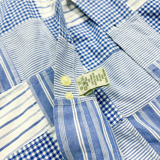 00's ORVIS インドコットン パッチワーク S/Sシャツ
