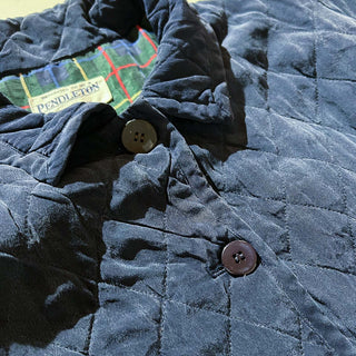 ～00's PENDLETON シルク キルティング ジャケット