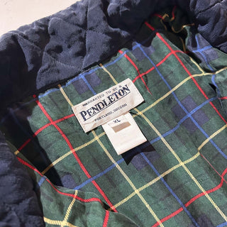 ～00's PENDLETON シルク キルティング ジャケット
