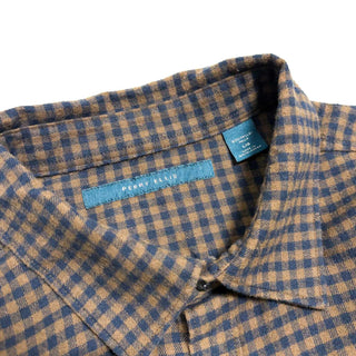 00's PERRY ELLIS コットン チェック L/S シャツ
