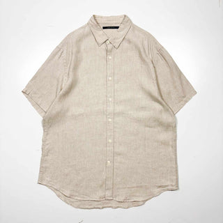 00's PERRY ELLIS リネン S/Sシャツ