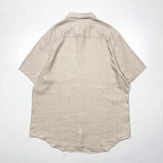 00's PERRY ELLIS リネン S/Sシャツ