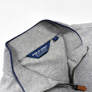 ～00's POLO GOLF ワンポイント ハーフジップ コットン ニット セーター