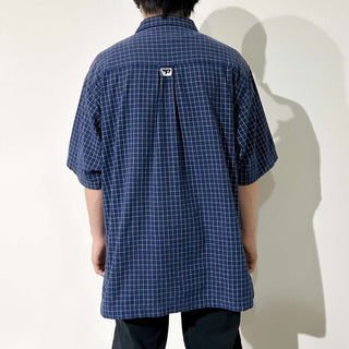 00's PURE PLAYAZ PRODUCT インドコットン グラフチェック S/S シャツ