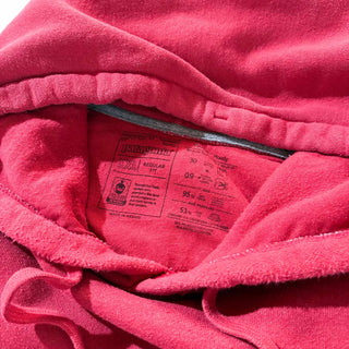 00's Patagonia バックプリント リバースウィーブタイプ スウェット フーディー
