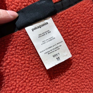 00's Patagonia ブラッドオレンジ スナップT フリース プルオーバー