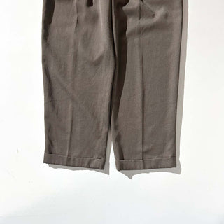 00's Perry Ellis Portfolio レーヨン混 3タック ワイド スラックス