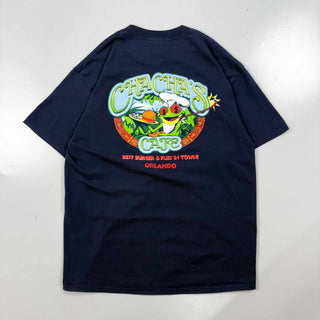 00's "RAIN FOREST CAFE" 両面 プリント Tシャツ