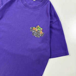 00's "RAIN FOREST CAFE" 両面 プリント Tシャツ