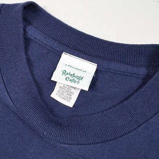 00's "RAIN FOREST CAFE" 両面 プリント Tシャツ
