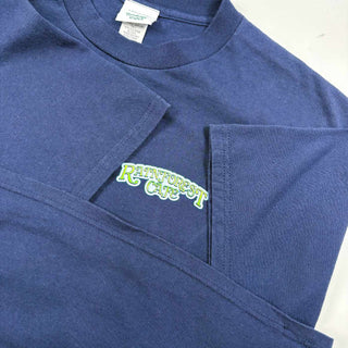 00's "RAIN FOREST CAFE" 両面 プリント Tシャツ