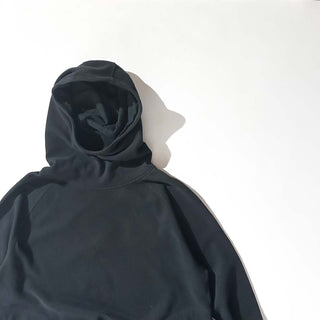 00's RALPH LAUREN ブラック 無地 スウェット パーカ