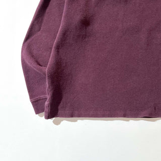 00's RALPH LAUREN ハーフジップ ニット セーター ニットソー(ワインレッド)