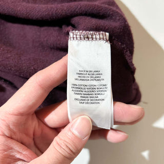 00's RALPH LAUREN ハーフジップ ニット セーター ニットソー(ワインレッド)