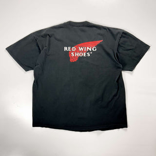 00's RED WING SHOES フェード バックプリント Tシャツ