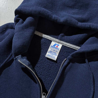 00's RUSSELL ATHLETIC リバースタイプ フルジップ スウェット パーカ