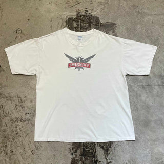 00's SMIRNOFF ロゴ プリント Tシャツ