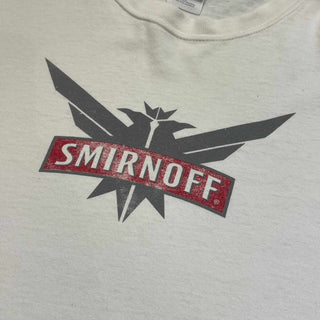 00's SMIRNOFF ロゴ プリント Tシャツ