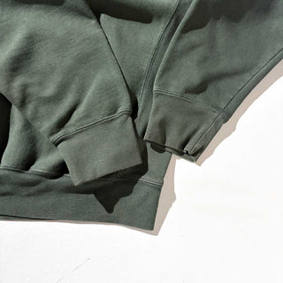 00's STEVE&BARRY'S リバースタイプ "OHIO" ワッペン スウェット フーディー