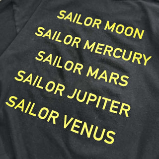 00's Sailor Moon セーラームーン キャラクター 両面プリント Tシャツ