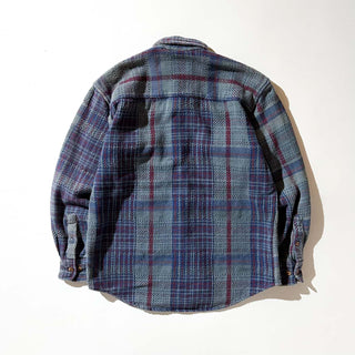 00's St. John's Bay フラップ チェック L/Sネルシャツ
