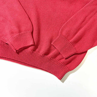 00's TOMMY HILFIGER 前Vガゼット コットン ニット セーター