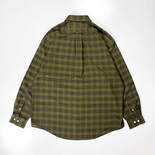 00's TOWNCRAFT コットン チェック ボタンダウン L/S シャツ