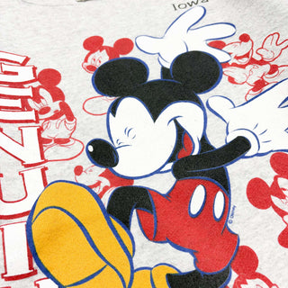00's TULTEX "GENUINE MICKEY" プリント スウェットシャツ