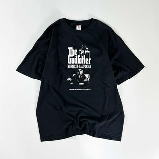00's The Duck Co "The Godfotter" The Godfather パロディ ムービー プリント Tシャツ