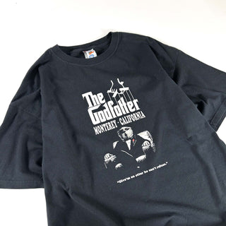 00's The Duck Co "The Godfotter" The Godfather パロディ ムービー プリント Tシャツ