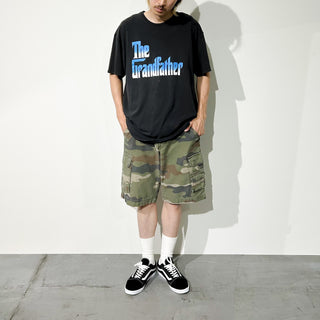 00's "The Grandfather" パロディプリント Tシャツ