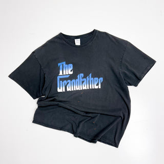 00's "The Grandfather" パロディプリント Tシャツ